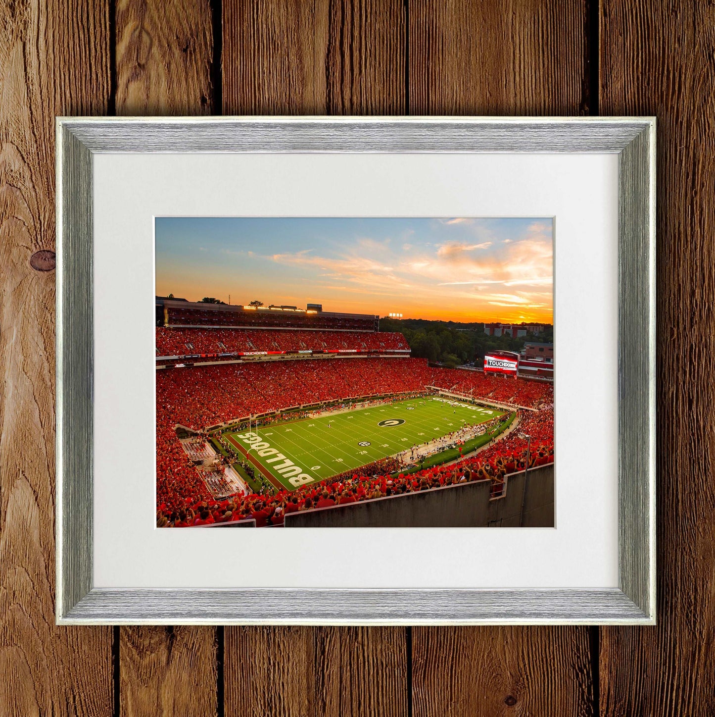 Sanford Stadium Redout Photo Print & Canvas Wrap - Georgia Bulldogs Art