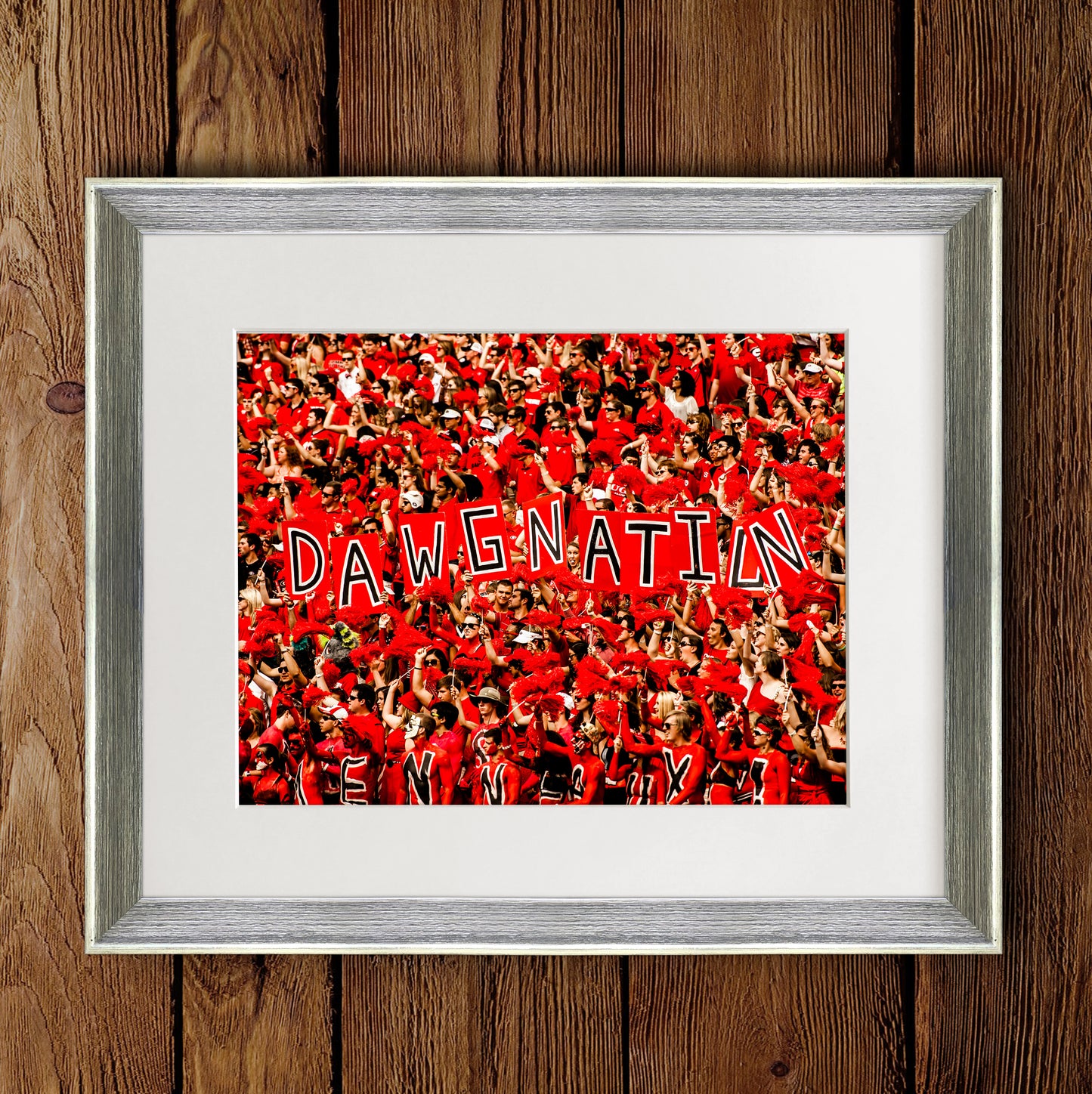 UGA Dawgnation Football Photo Print & Canvas Wrap - Georgia Bulldogs Art