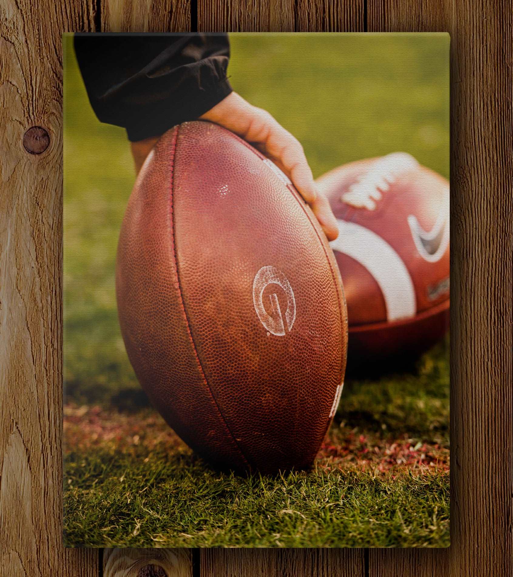 UGA Game Ball Football Photo Print & Canvas Wrap - Georgia Bulldogs Art