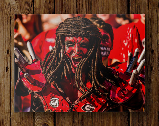 Spike Squad Savage Photo Print & Canvas Wrap - Georgia Bulldogs Art