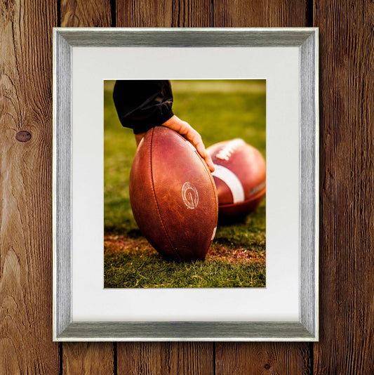 UGA Game Ball Football Photo Print & Canvas Wrap - Georgia Bulldogs Art