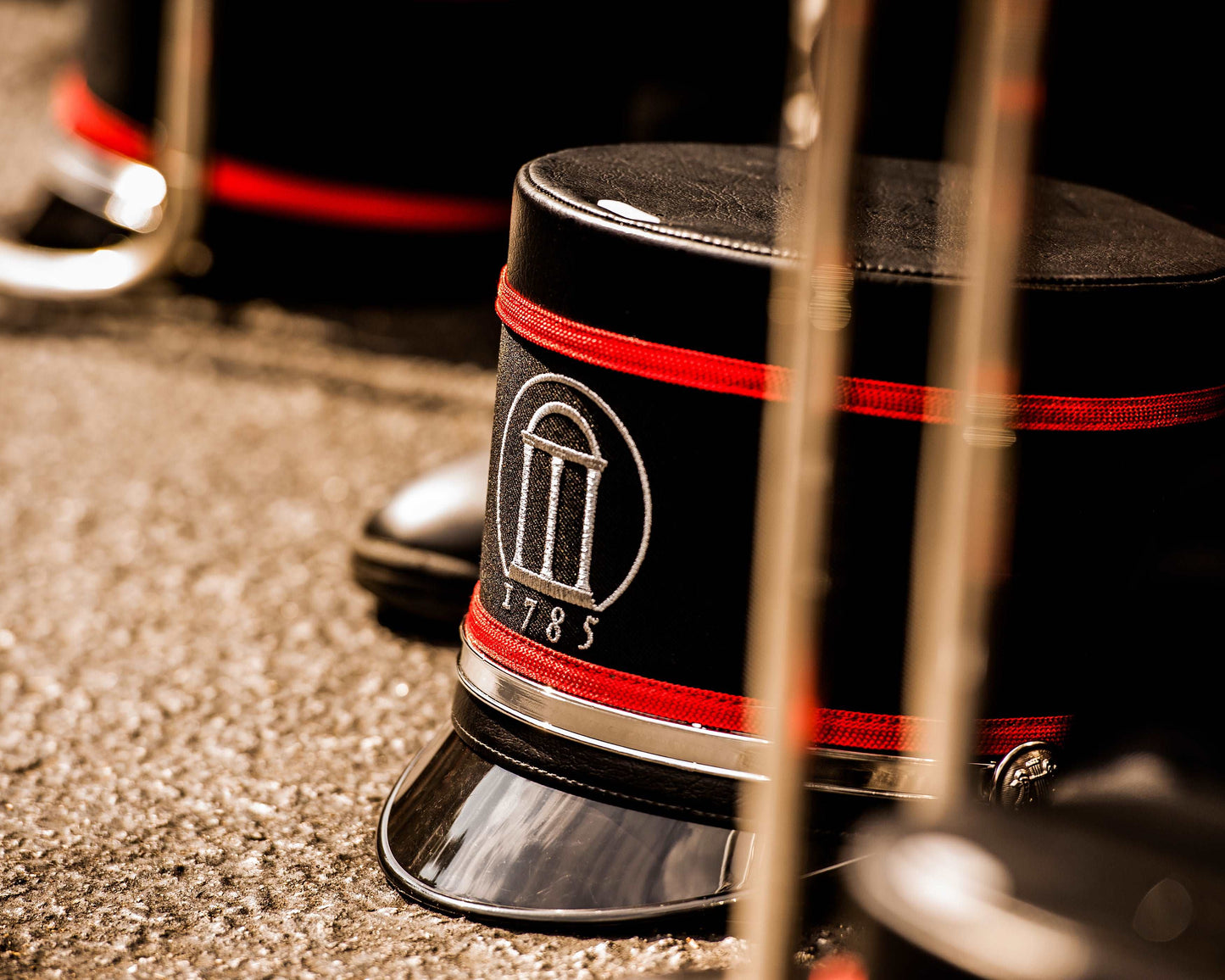 UGA Redcoat Marching Band Shako Photo Print & Canvas Wrap - Georgia Bulldogs Art