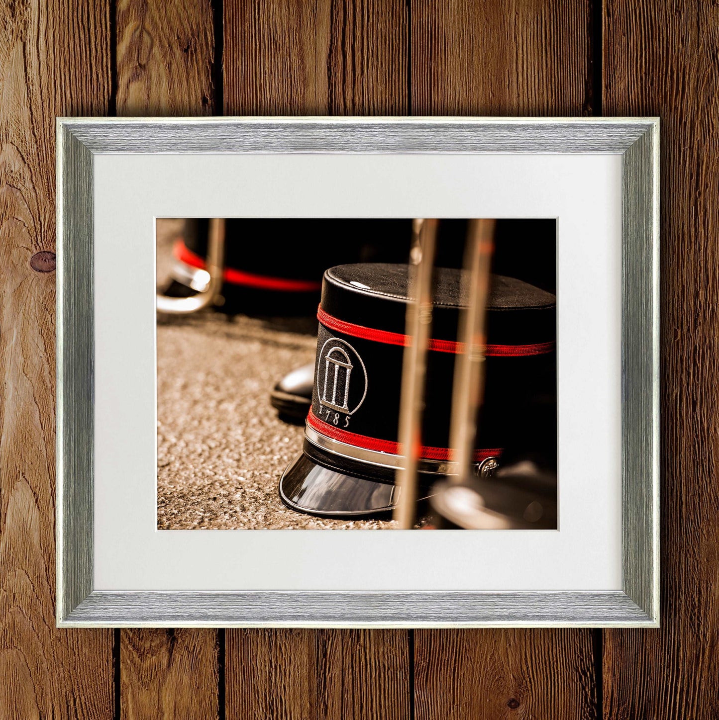 UGA Redcoat Marching Band Shako Photo Print & Canvas Wrap - Georgia Bulldogs Art