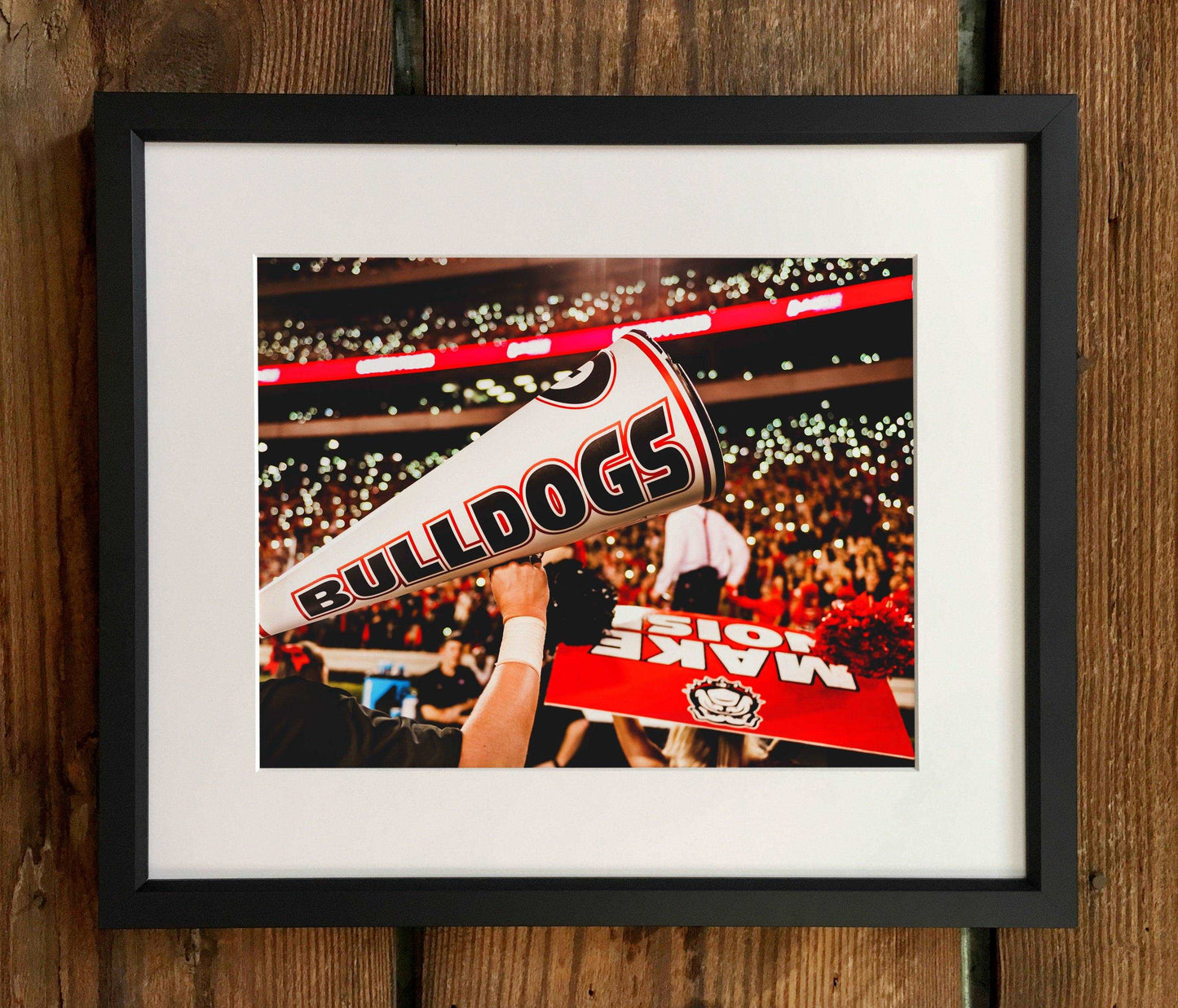 Light Up Sanford Stadium Photo Print & Canvas Wrap - Georgia Bulldogs Art