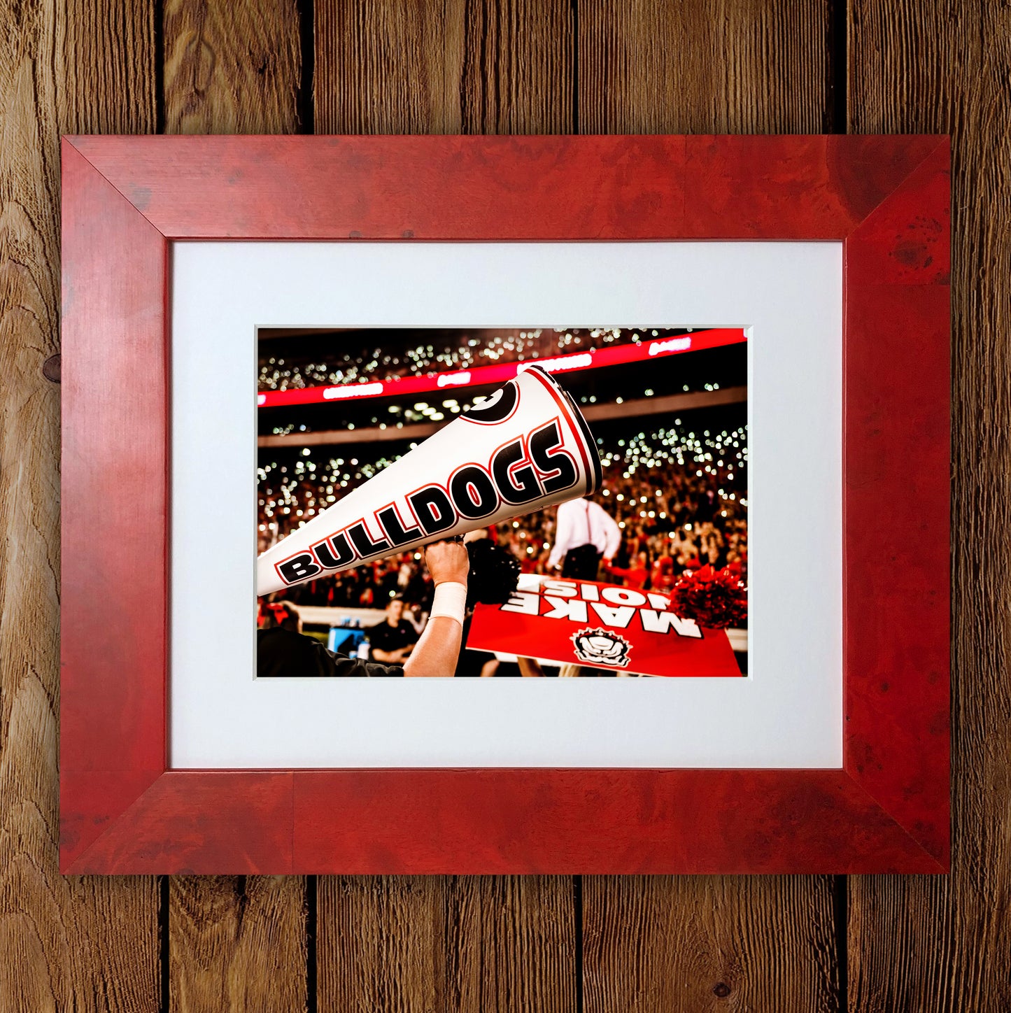 Light Up Sanford Stadium Photo Print & Canvas Wrap - Georgia Bulldogs Art