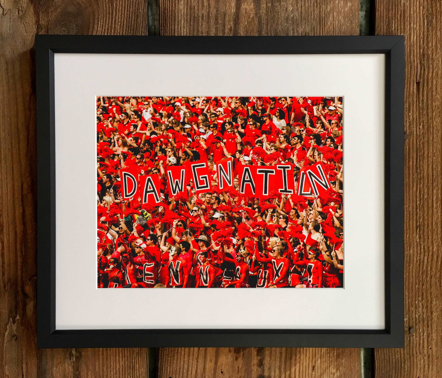 UGA Dawgnation Football Photo Print & Canvas Wrap - Georgia Bulldogs Art