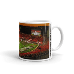 UGA Georgia Bulldogs: Big Night in Sanford Stadium vs Notre Dame Panoramic Photo Mug - 11oz & 15oz Coffee Mug - Photo Mug - Gift & Home Decor - WRIGHT PHOTO